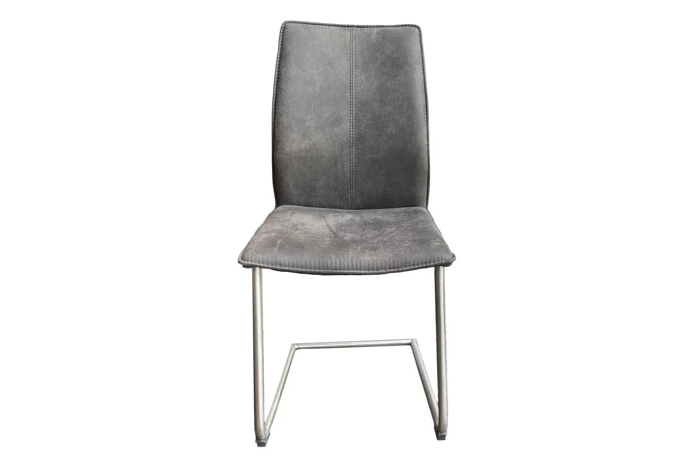 Freischwinger 8608.1 Mikrofaser "anthrazit" ca. 46x93x57cm