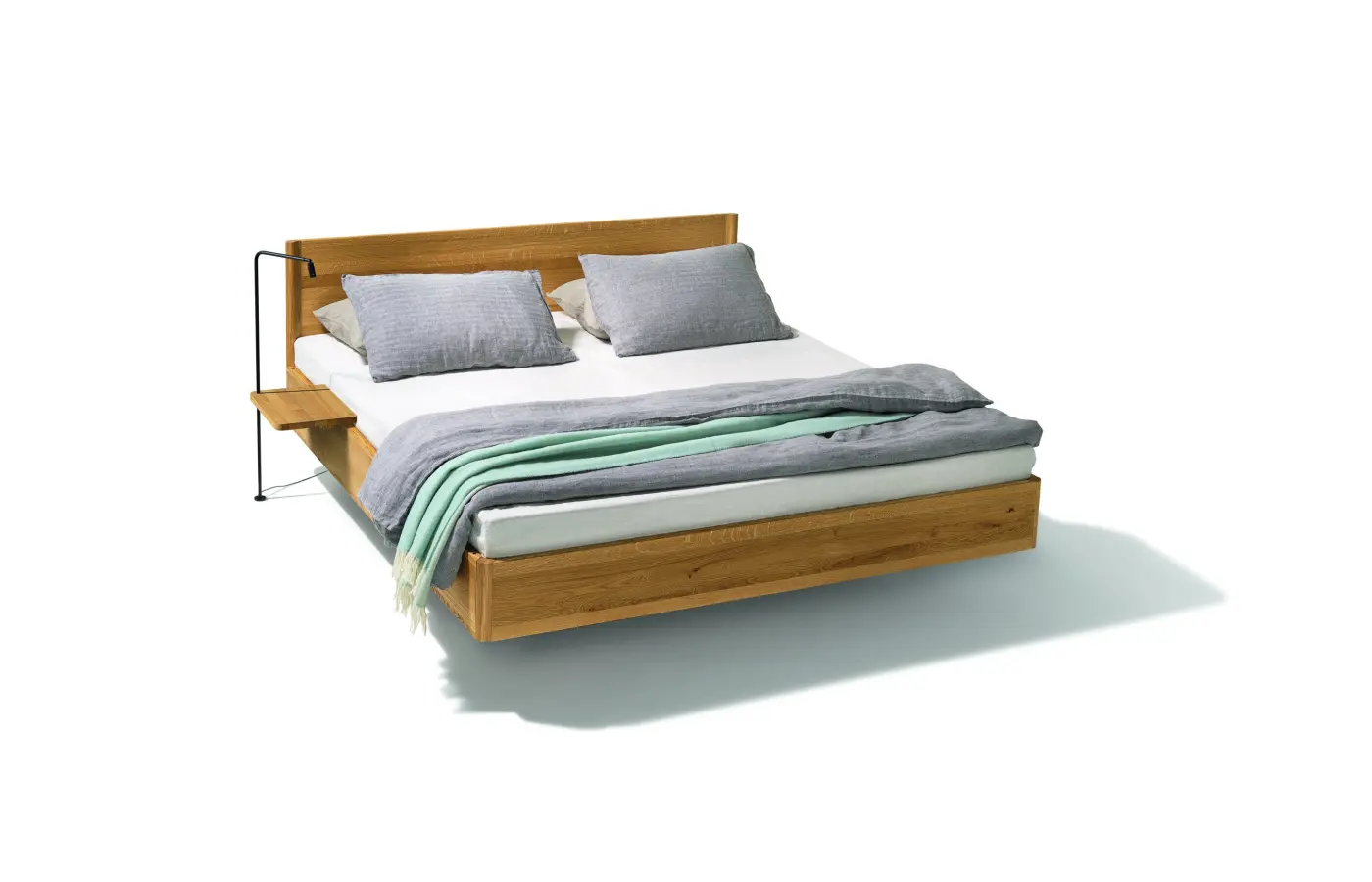 Bett Times von Team 7 Eiche Wild Naturöl ca. 180x200cm
