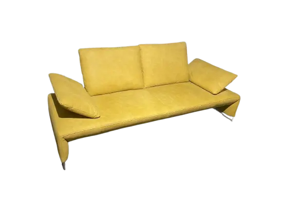 Sofa Ramon safran von Koinor Leder A-India ca. 220x91x87cm