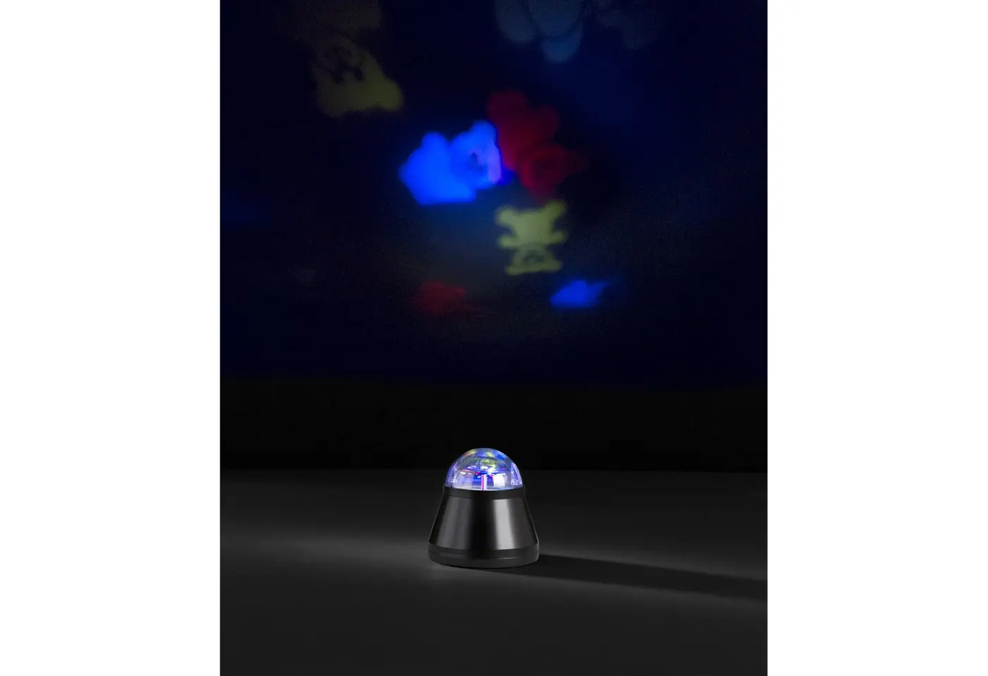 LED Motiv-Tischleuchte Teddy 80037 Schwarz Kunststoff ca. 10x10,5cm
