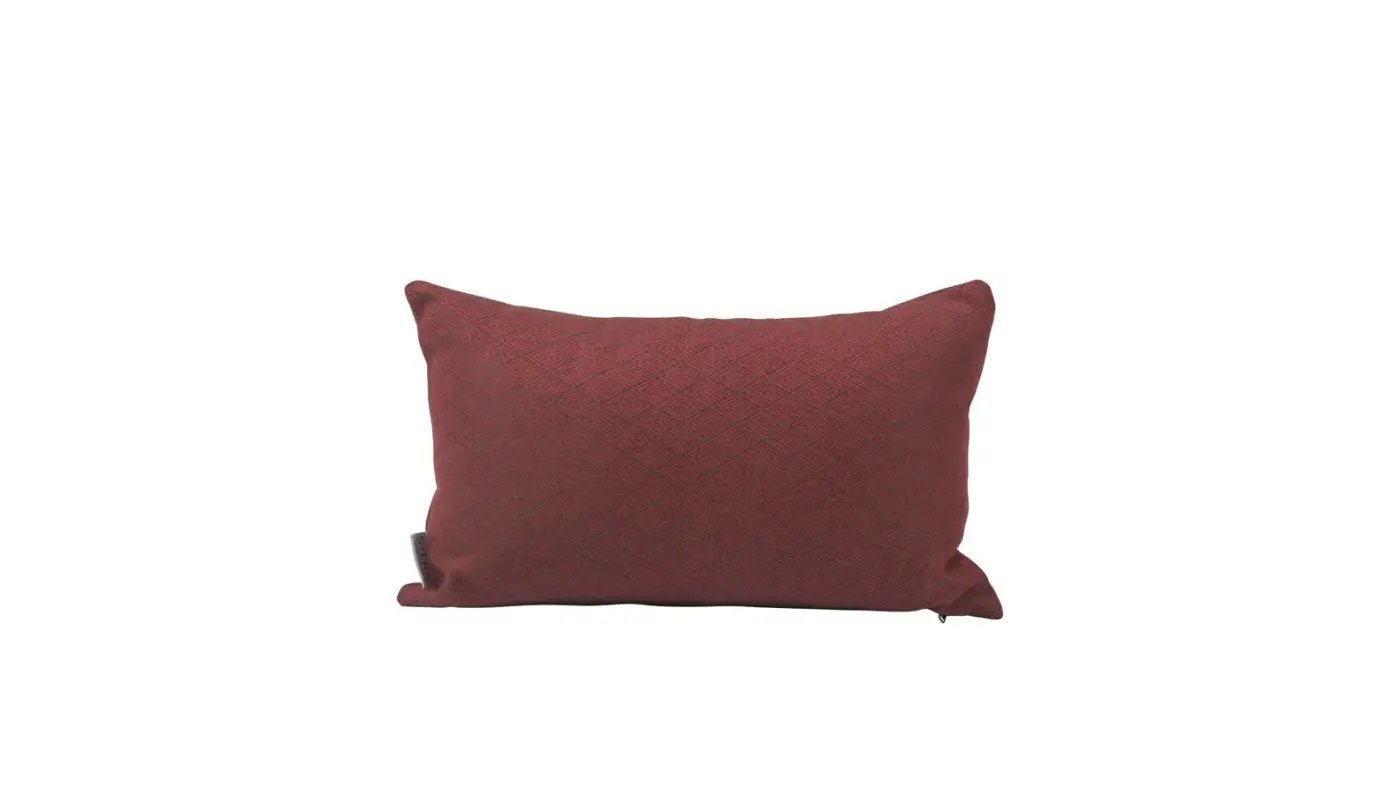 Dekokissen 404100 Rot von Stern Polyacryl ca. 55x35cm