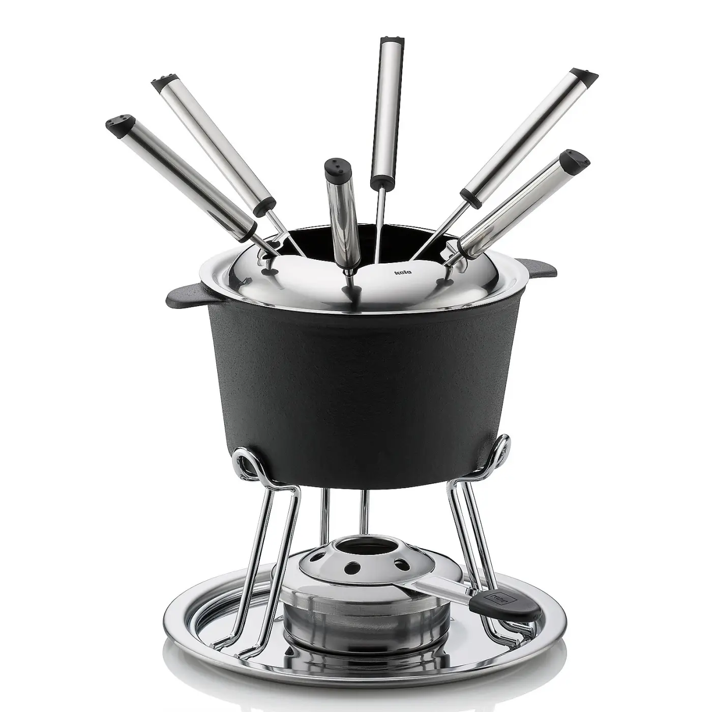 Fondue-Set 16639 Grau, schwarz von Kela