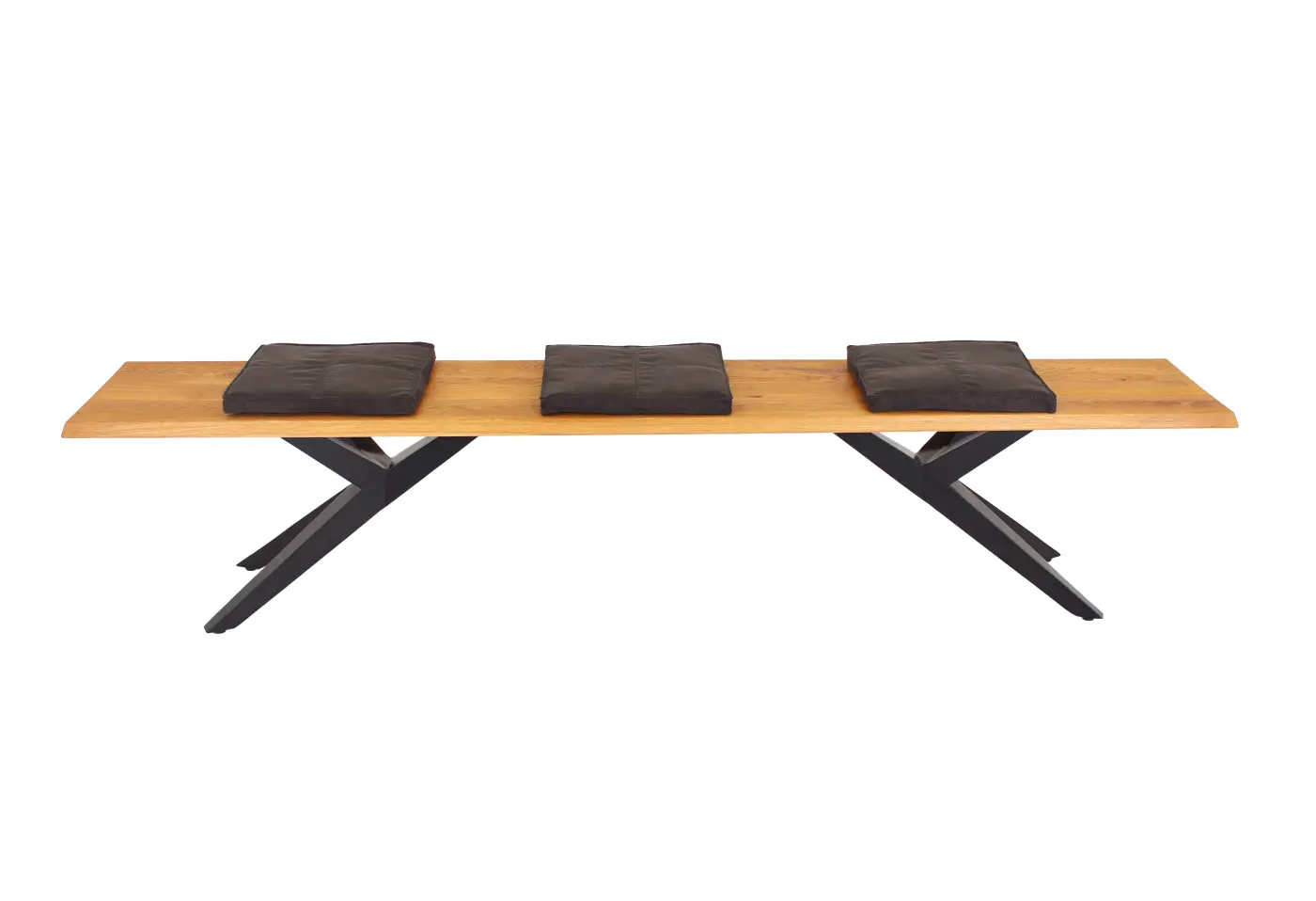 Sitzkissen MR Tamina Anthrazit von Musterring Microfaser Aberdeen anthrazit ca. 37x3x37cm