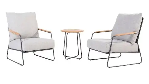 Sessel Balade Cream von 4 Seasons Textile Cord ca. 69x83x84cm