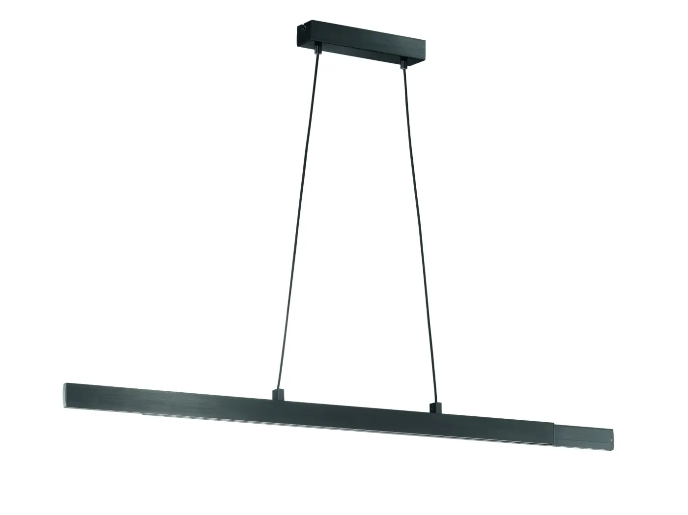 LED Pendelleuchte 860007 Schwarz von Schöner Wohnen Aluminium ca. 110x6x25cm