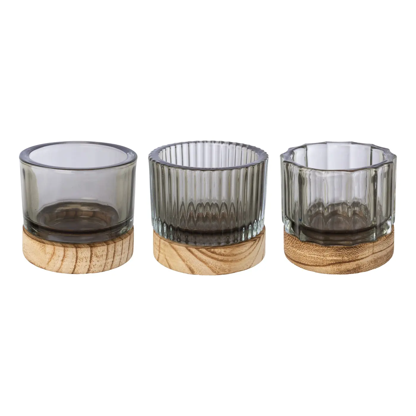 Windlicht a.Holz 13cm