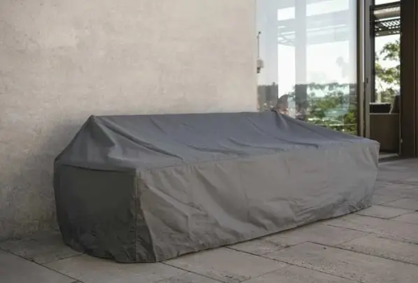 Schutzhülle 454825 von Stern 100% Polyester grau ca. 219x68x88cm
