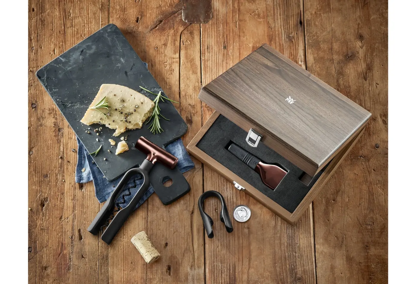 Sommelier-Set 3-Tlg. Kupfer