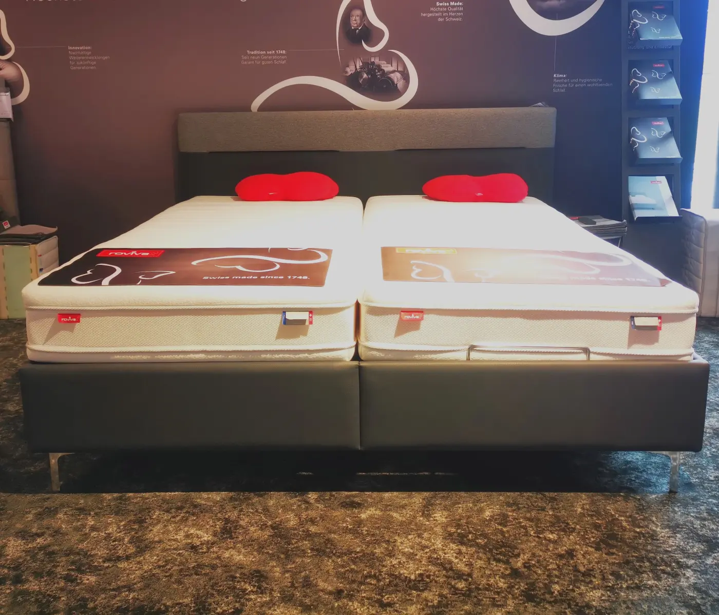 Polsterbett Cosynights von Roviva Kunstleder ca. 180x200cm