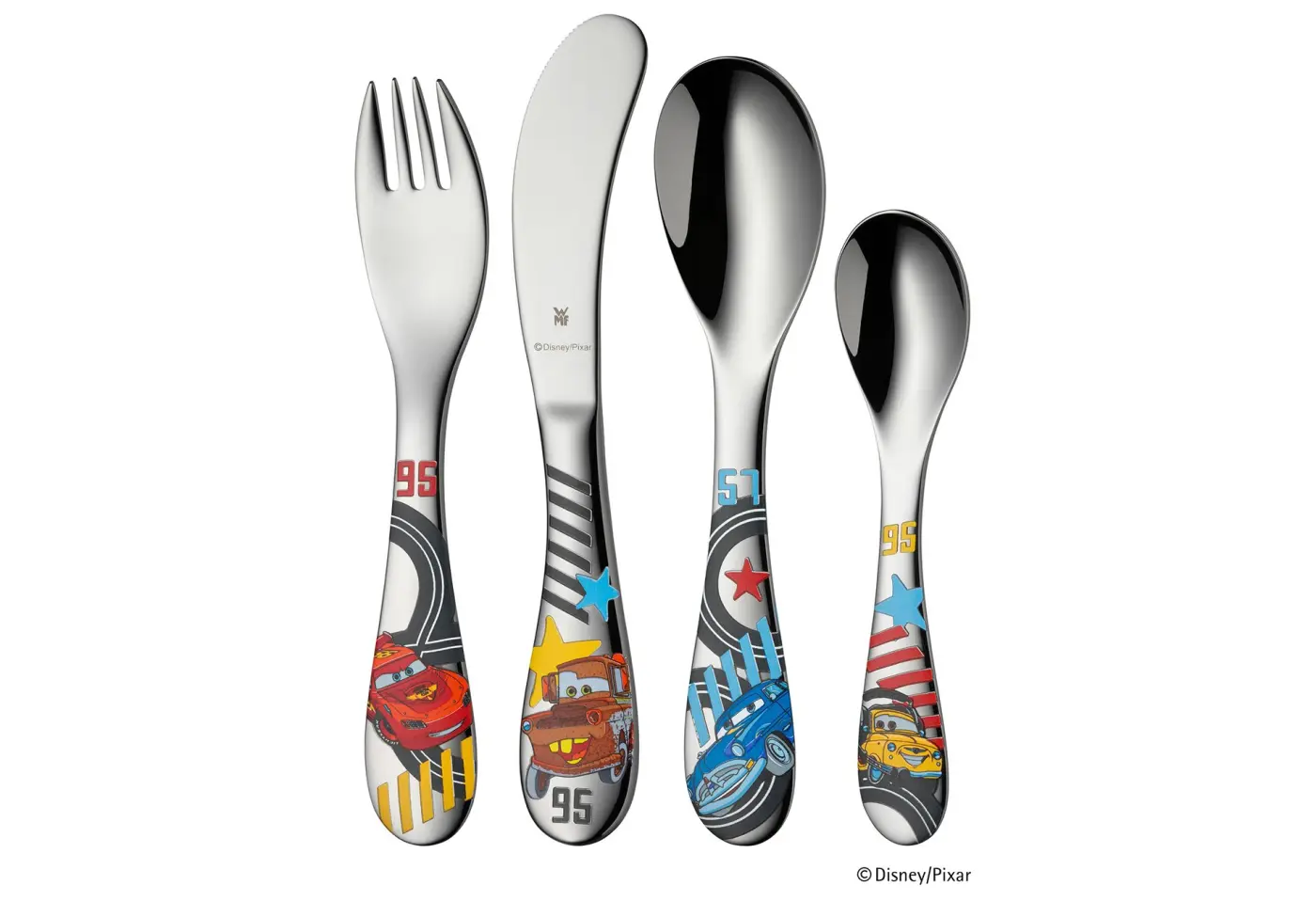 Kinderbesteck 4er Disney Cars 2