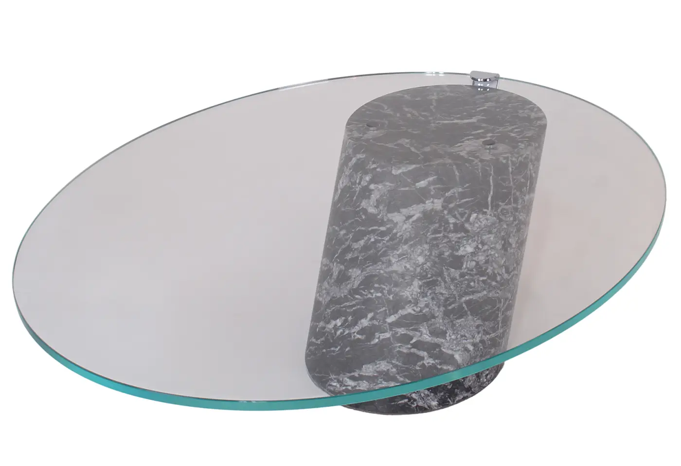 Couchtisch Ikonen von Ronald Schmitt Optiwhite Klarglas ca. 32x35cm