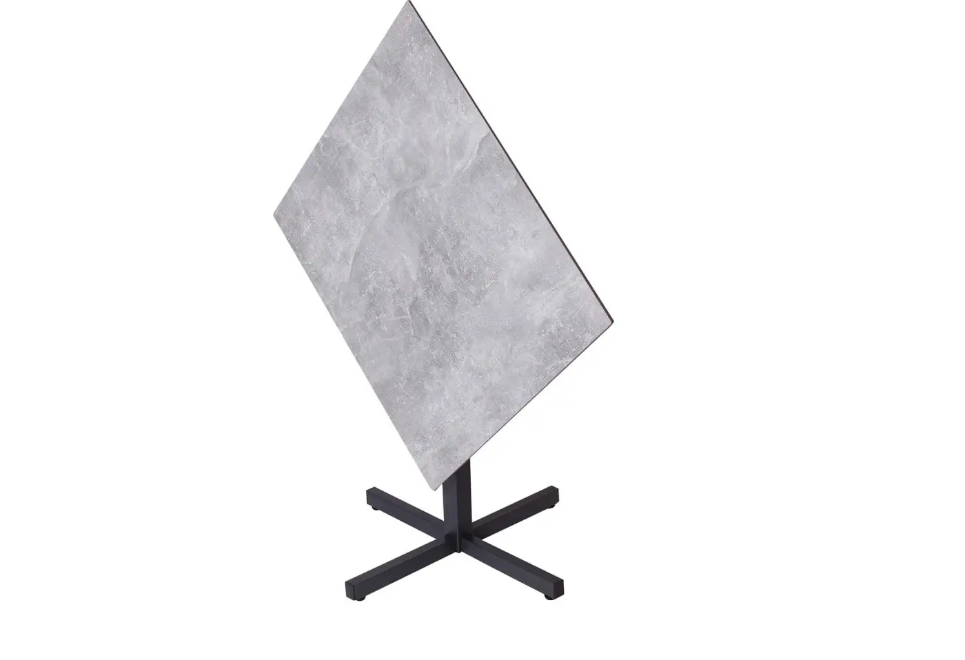Glasfaser-Tisch Luzern Decor Beton von Schaffner Fieberglas ca. 80x80x70cm