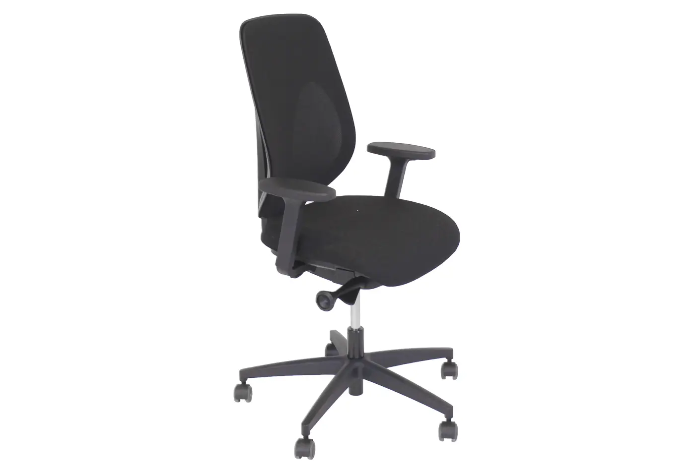 Drehstuhl 353-4029 von Flokk Rücken/Sitz: Stoff "schwarz" ca. 70cm